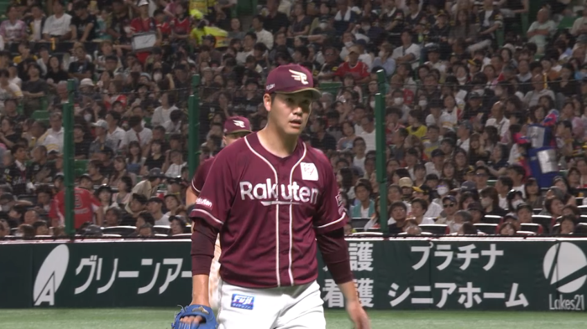 7回裏・E鈴木翔天 変化球を振らせて3者連続空振り三振の好リリーフ!!