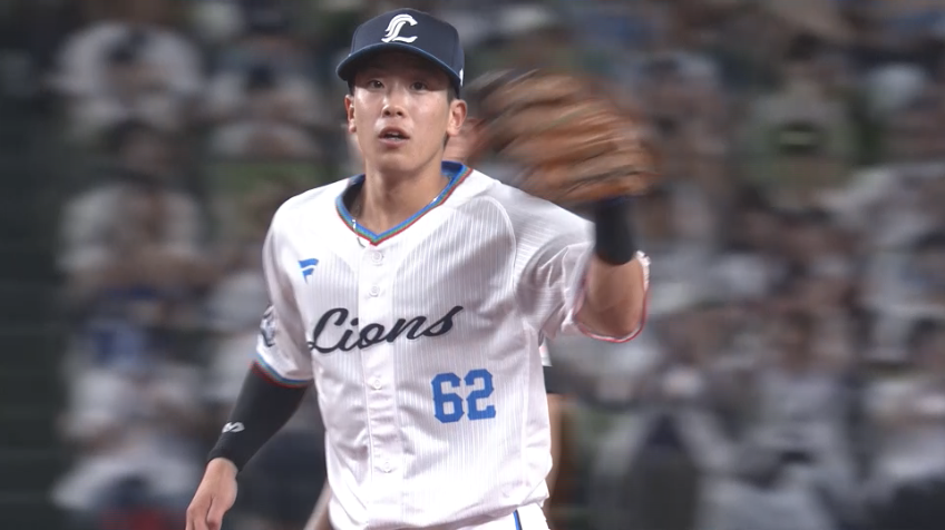 1回表・L滝澤夏央 初回から軽快な守備を見せる!!