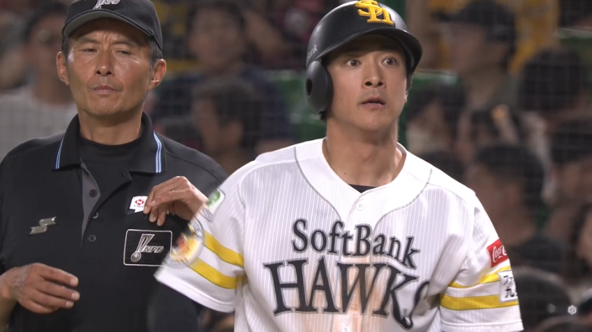 8回裏・H柳町達 4番起用に応えるライトへのタイムリーヒット!!