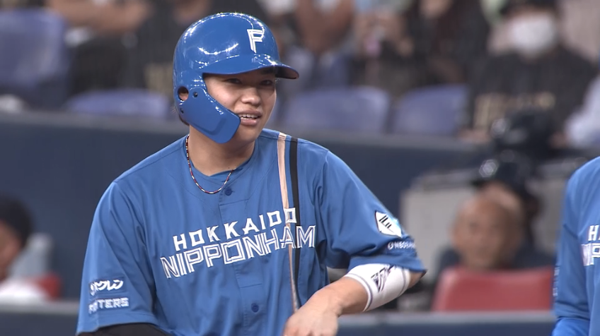 2回表・F田宮裕涼 レフトへのタイムリーヒットで先制!!