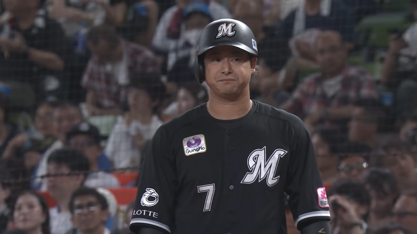1回表・M藤岡裕大 初回から先制点!! ライトへのタイムリーヒット!!