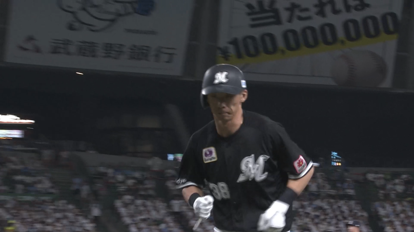 4回表・M高部瑛斗 この回も追加点!! センターへの犠牲フライを放つ!!