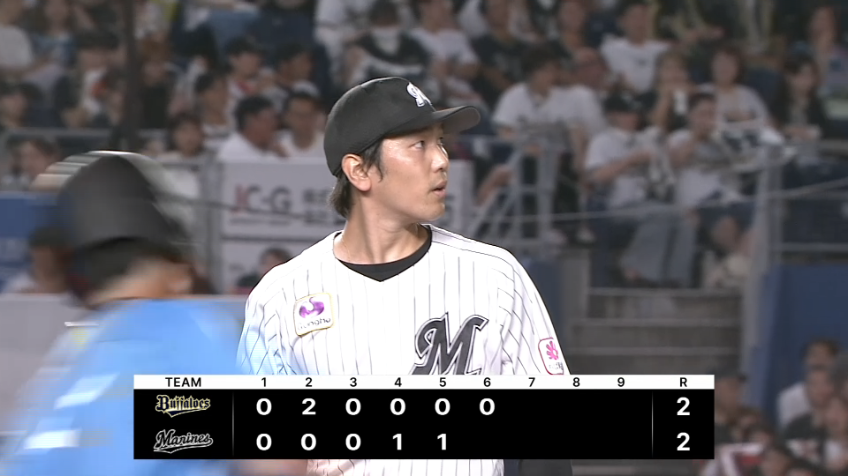6回表・M石川柊太 6イニングを2失点に抑えて試合を作る!!