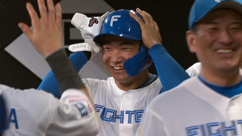 6回裏・F山縣秀 プロ初の2打席連続ホームランで突き放す!!