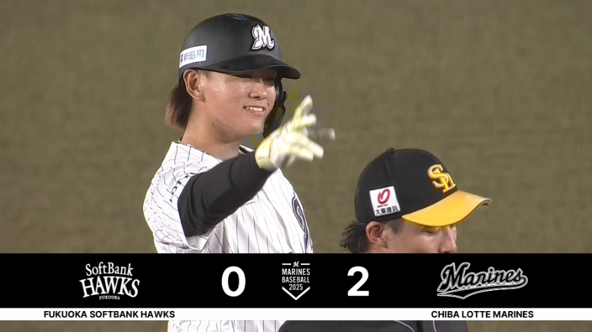 2回裏・M山本大斗 幸先良く追加点!! ライトへの大きなタイムリー2ベース!!