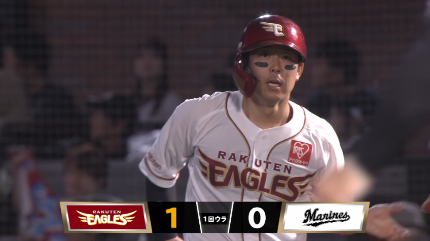 1回裏・E鈴木大地 先制のタイムリーヒット!!