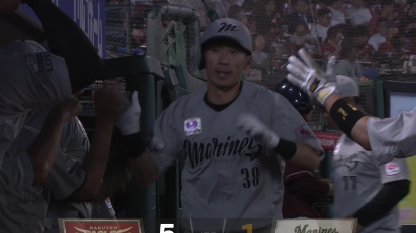 4回表・M高部瑛斗 今季第1号のソロホームラン!!