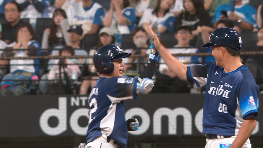 9回表・L滝澤夏央 土壇場で追いついた!! 三遊間を抜けるタイムリー!!