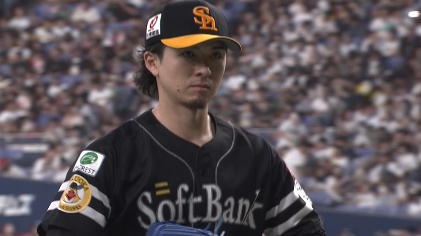 5回裏・H上沢直之 2者連続空振り三振で3者凡退!! 5回までノーヒットピッチング!!