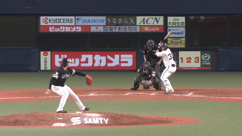 9回裏・H野村勇 痺れる展開を締める!! 華麗に捌いてゲームセット!!