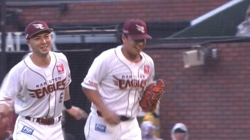 2回表・E黒川史陽・村林一輝・浅村栄斗 ピンチを救う好連携!!