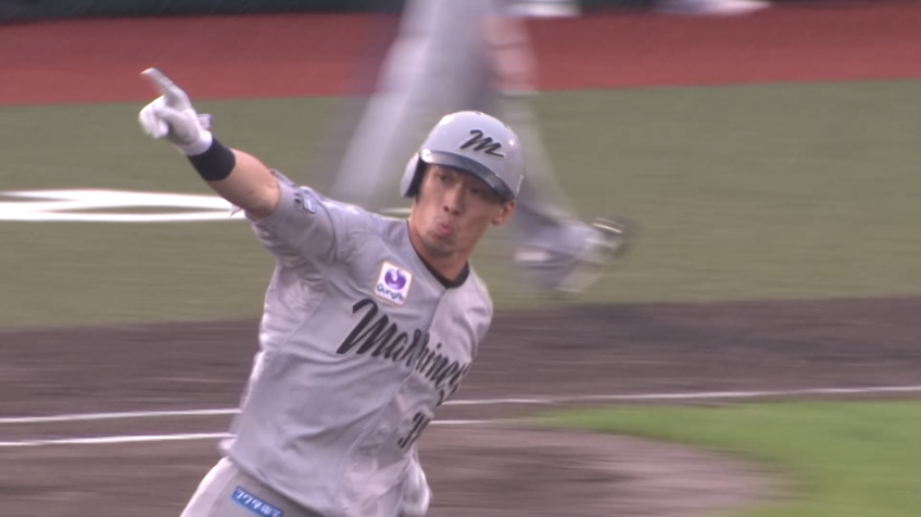 4回表・M高部瑛斗 2日連続アーチとなる勝ち越し満塁HR!!