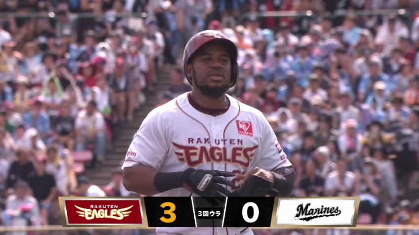 3回裏・Eフランコ 貴重な追加点となるタイムリーヒットを放つ!!