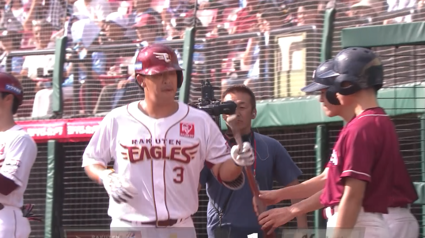 4回裏・E浅村栄斗 完全復活となる完璧なホームラン!!