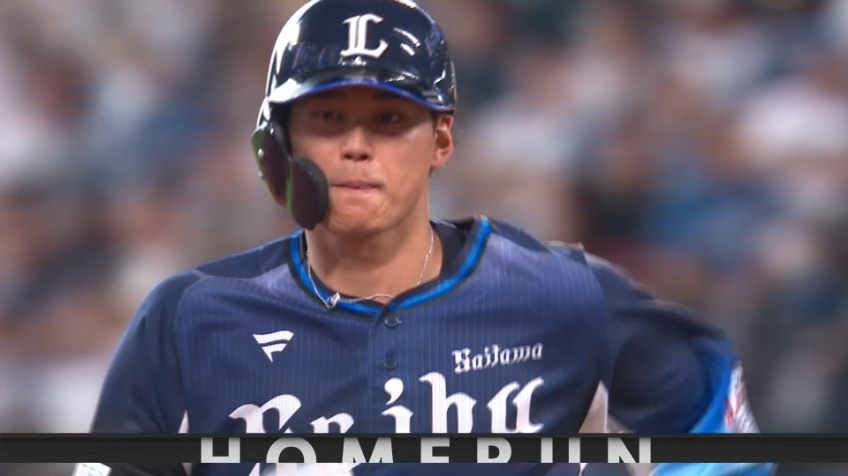 9回表・L西川愛也 ライトスタンド中段に飛び込む2ランホームラン!!