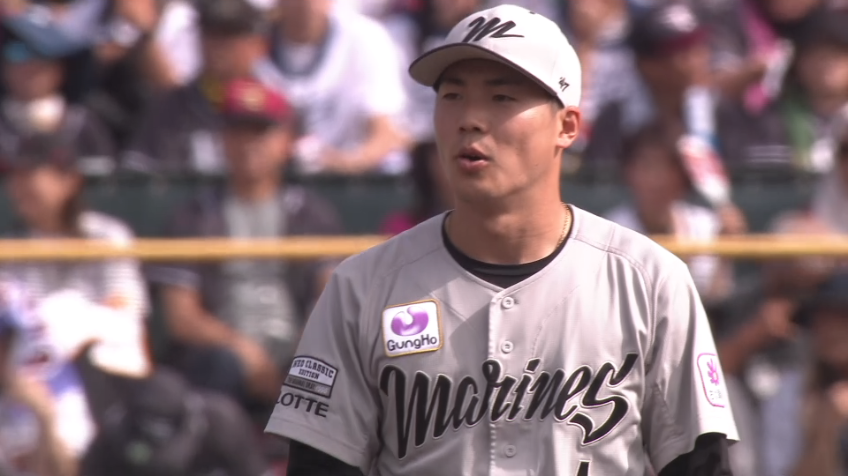 4回裏・M友杉篤輝 ショート頭上を越えそうな打球をジャンピングキャッチ!!