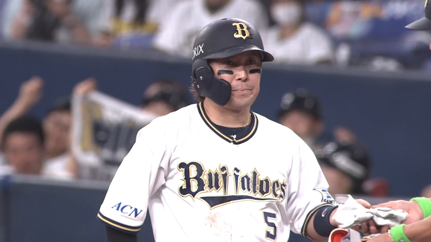 5回裏・B西野真弘 センターへのタイムリーヒットで本日猛打賞!!