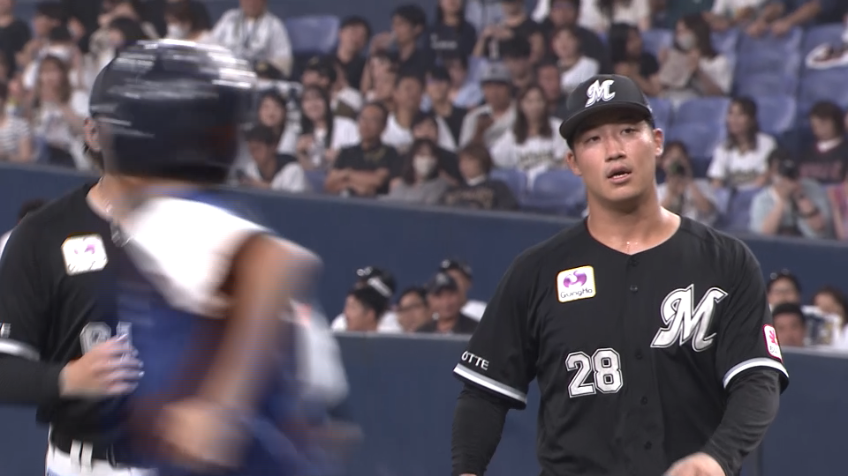 7回裏・M菊地吏玖 ピンチ招くも2イニング無失点の好投!!