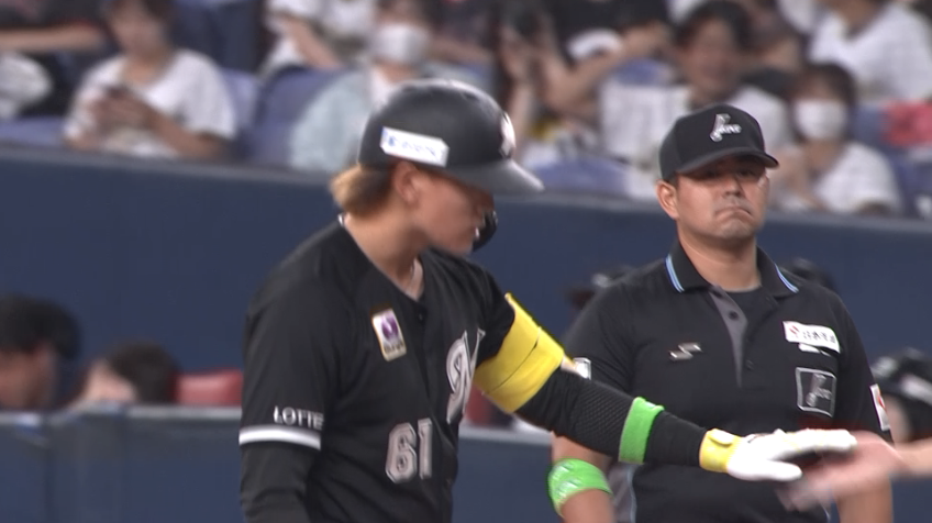 7回表・M山本大斗 レフト前へタイムリーヒットを放つ!!