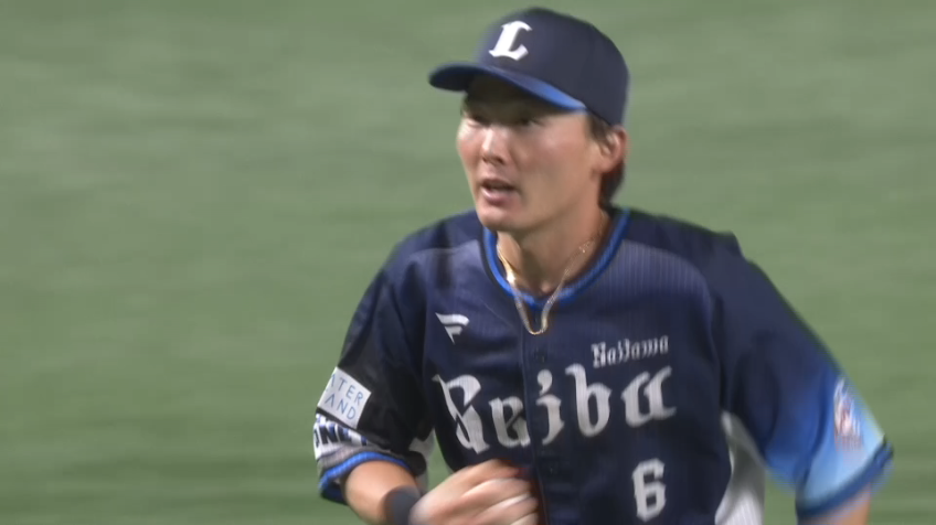 3回裏・L源田壮亮 ジャンピングキャッチでたまらん好守備!!
