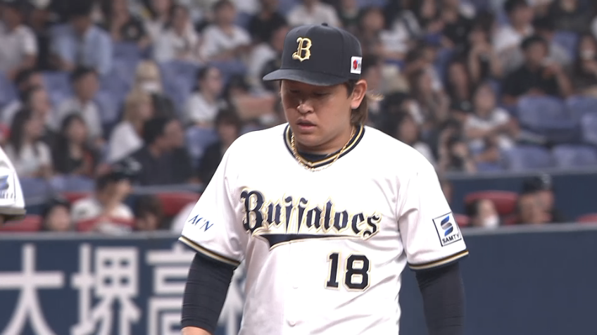 2回表・B宮城大弥 さすがの投球!! エースの意地をみせ無失点!!