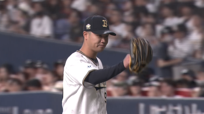 7回表・B才木海翔 3者凡退に抑え流れを渡さない‼