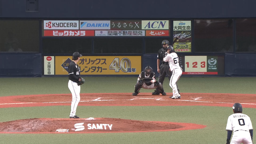 9回裏・M横山陸人 一打同点のピンチを三振で抑えてセーブを挙げる‼