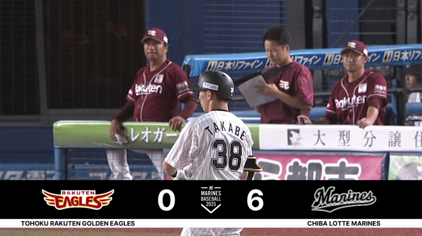 2回裏・M高部瑛斗 初球を捉えた!! 右中間へのタイムリー3ベースヒット!