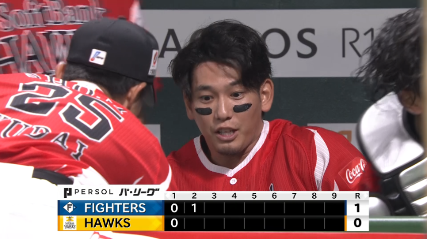 2回表・H栗原陵矢 ピンチの場面でチームを救うダイビングキャッチ!!