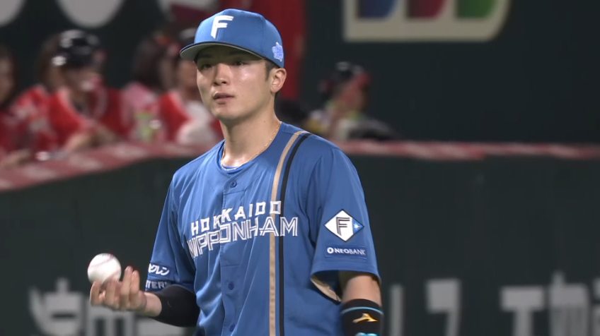 5回裏・F郡司裕也 ダイビングキャッチからの正確なスローイング!!