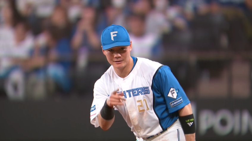 3回表・F清宮幸太郎 素早い反応!! チームを救う好守備!!