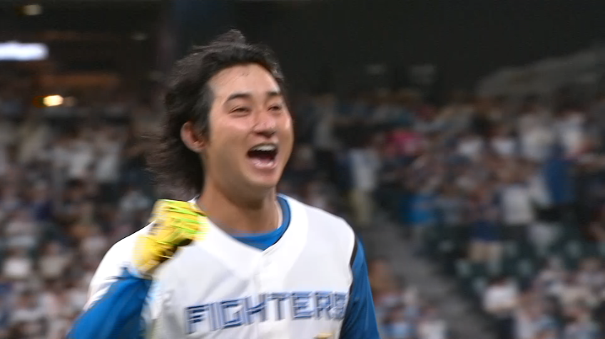 9回裏・F淺間大基 執念のサヨナラタイムリー2ベースヒット!!