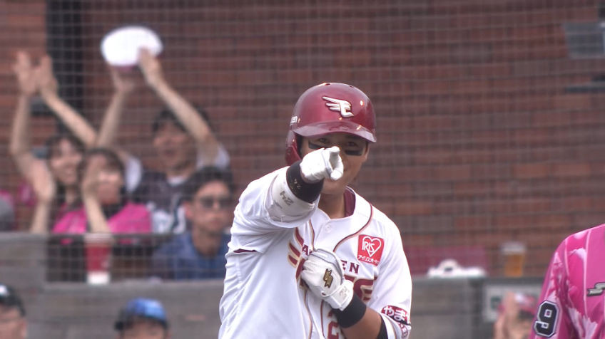 3回裏・E黒川史陽 ライト前へ痛烈な打球の先制タイムリーを放つ!!