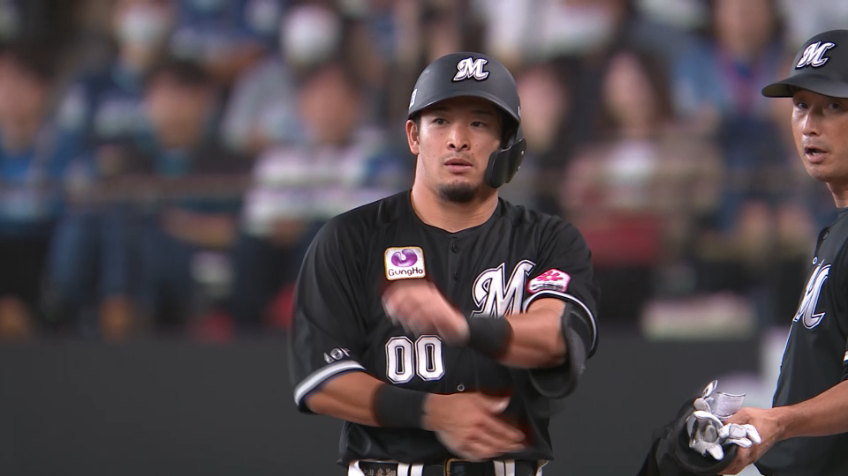 4回表・M池田来翔 ライトへのタイムリーヒットで1点を返す!!