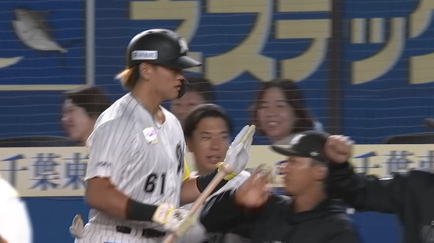 2回裏・M山本大斗 チャンスで決めて先制!! センターへの犠牲フライ!!