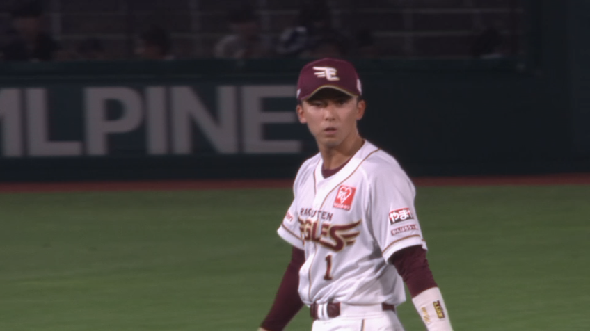 2回表・E宗山塁 素早い対応と正確な送球!!