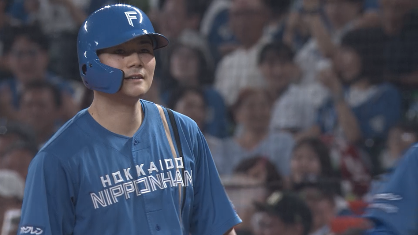 3回表・F清宮幸太郎 2点タイムリーヒットで同点に追いつく!!