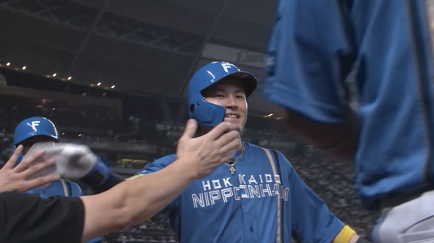 5回表・F水野達稀 勝ち越しの3ランホームランを放つ!!