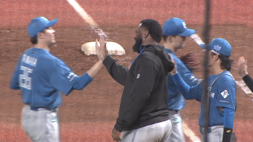 9回裏・田中正義 約3か月ぶりのセーブを挙げる!!