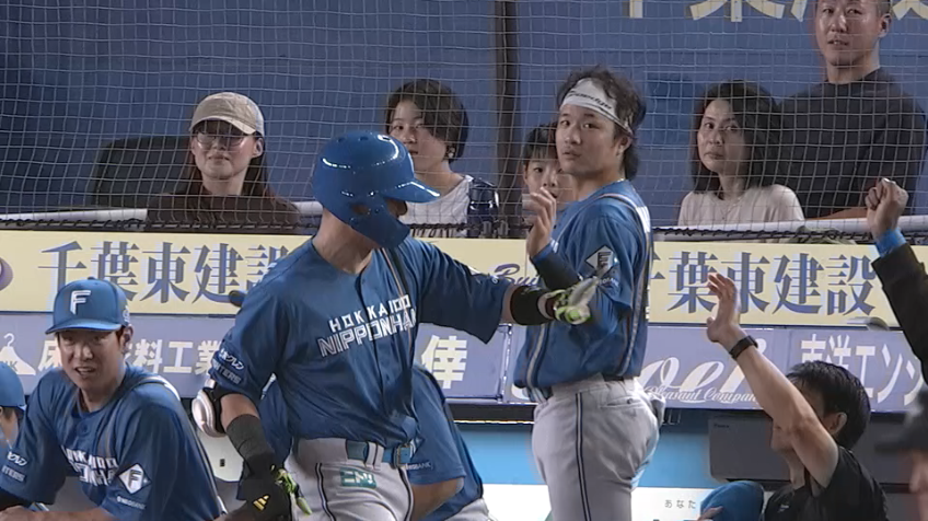 2回表・F清宮幸太郎 高めの直球を捉えて今季第12号ソロHRで先制に成功!!