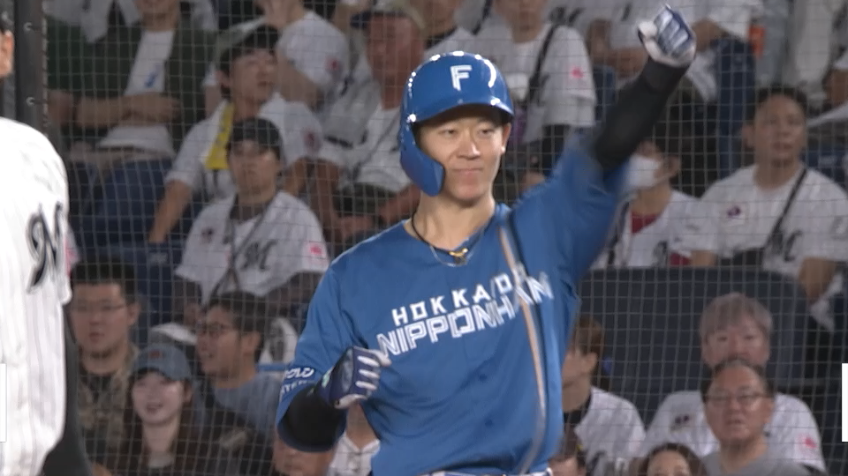 3回表・F矢澤宏太 3連打で追加点!! 一二塁間を破るタイムリーヒット!