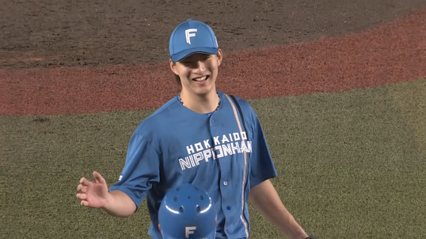 9回裏・F達孝太 プロ初完封!! 9回125球5奪三振無失点の投球で試合終了!!