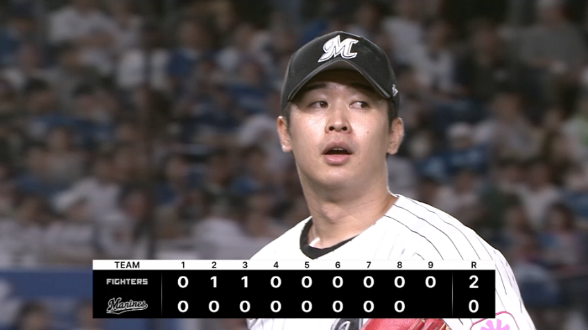 9回表・M種市篤暉 キャリアハイの15奪三振!! 9回128球2失点の力投を見せる!!