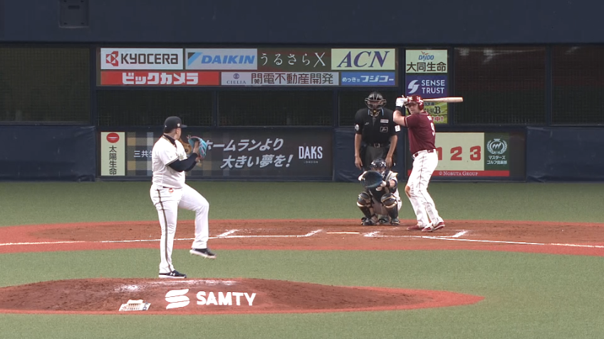 9回表・Bマチャド 3者凡退に抑えてチームをパーソル CS パに導く!!