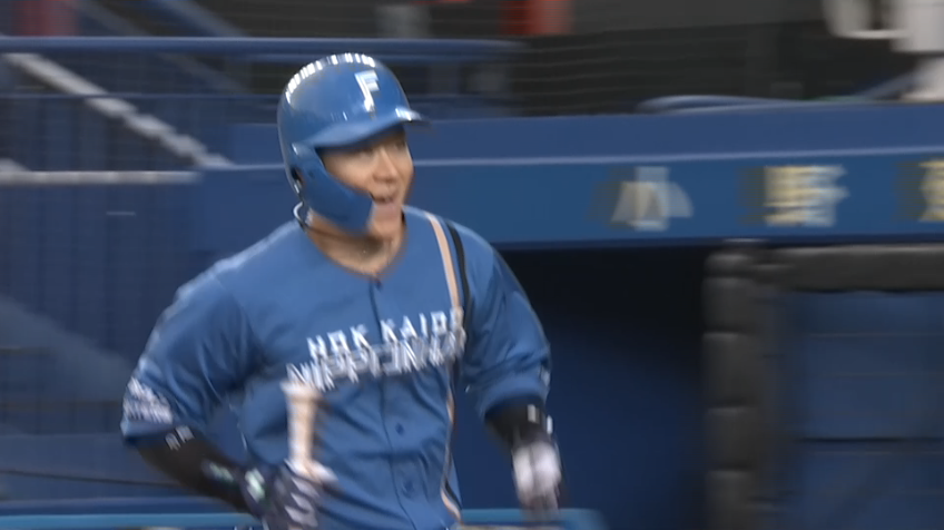 2回表・F矢澤宏太 叩きつけるような内野ゴロの間に先制に成功!!