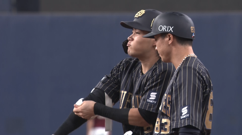 2回裏・B麦谷祐介 ライト前に先制タイムリーヒットを放つ!!