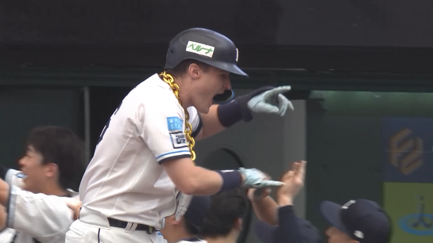 2回裏・Lネビン 今季第20号!! 左中間へのソロホームランで先制!!