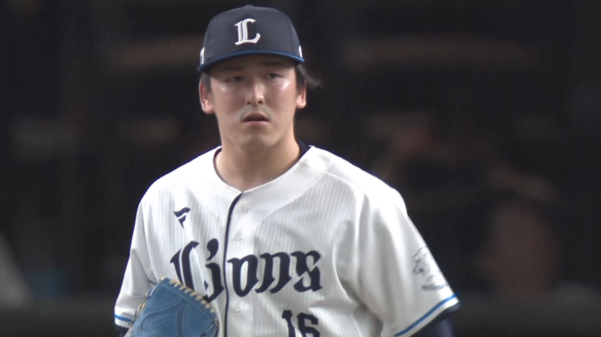 8回表・L隅田知一郎 ズバッと見逃し三振!! 本日14個目の三振を奪う!!