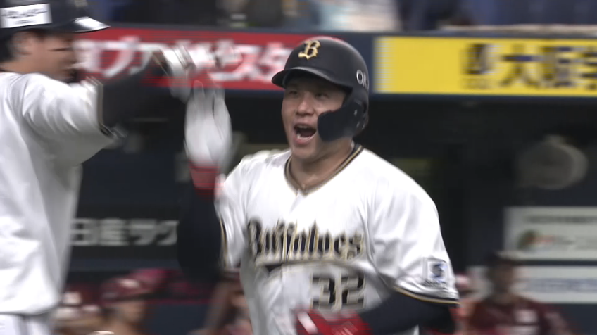 2回裏・B福永奨 プロ初ホームランを放つ!!