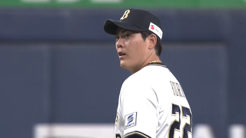 9回表・B九里亜蓮 9回を129球の熱投で移籍後初完封!!